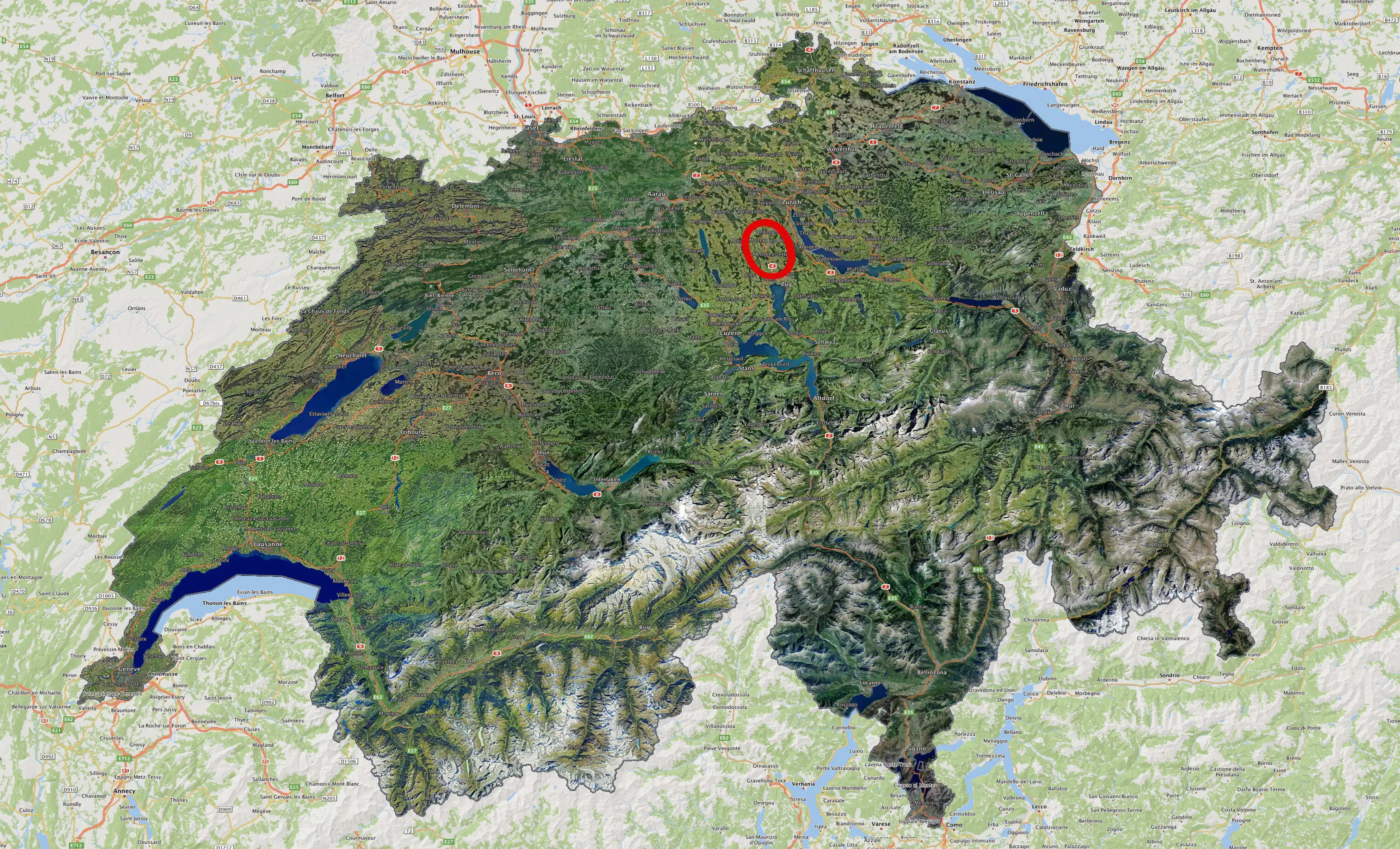 EnergyPier Knonauer-Amt situation