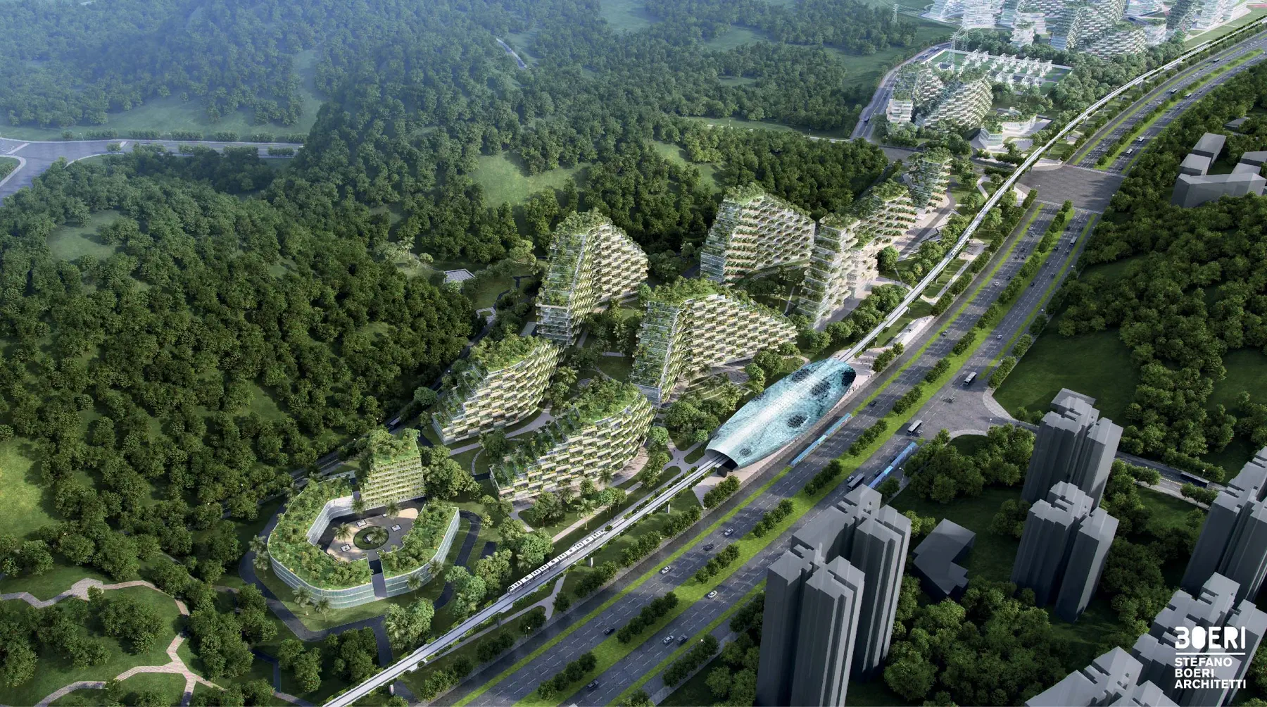 Stefano Boeri Architetti Liuzhou Forest city